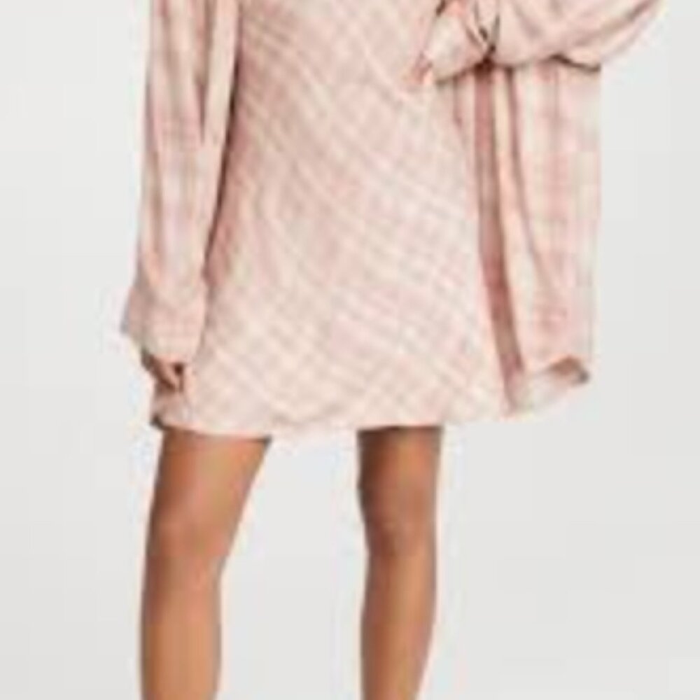 Free People Mini Dress "Gracie Plaid Set" - Picture 2 of 3